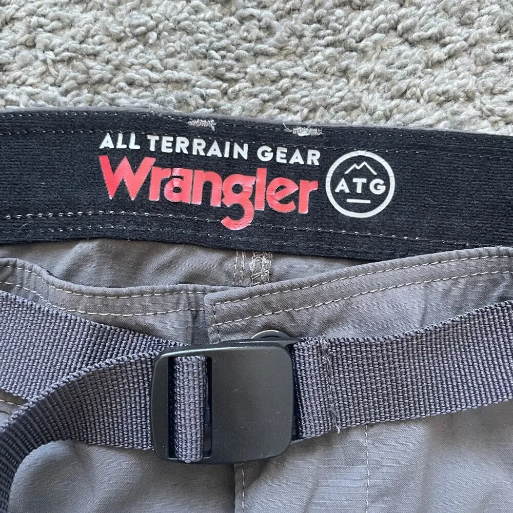 Wranger ATG All Terrain Gear Pants Mens 32x32 Hiking Stretch Nylon Travel